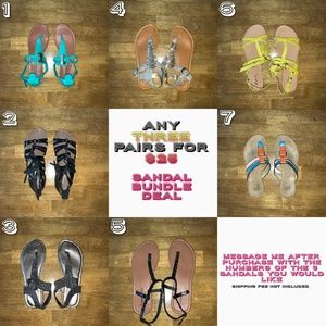 Sandal Bundle Deal